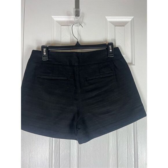 NWT Jcrew Womens Black Linen Shorts Size 2 - Picture 2 of 4
